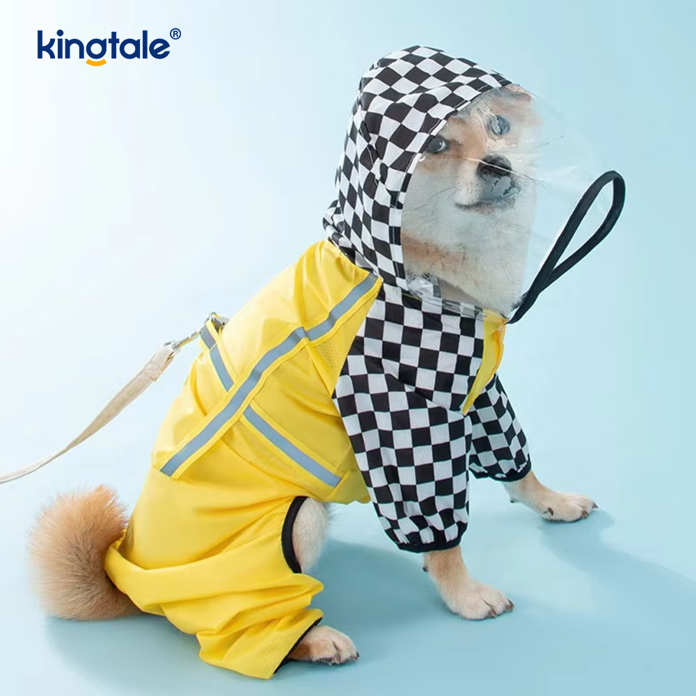 Capa de chuva para cachorro