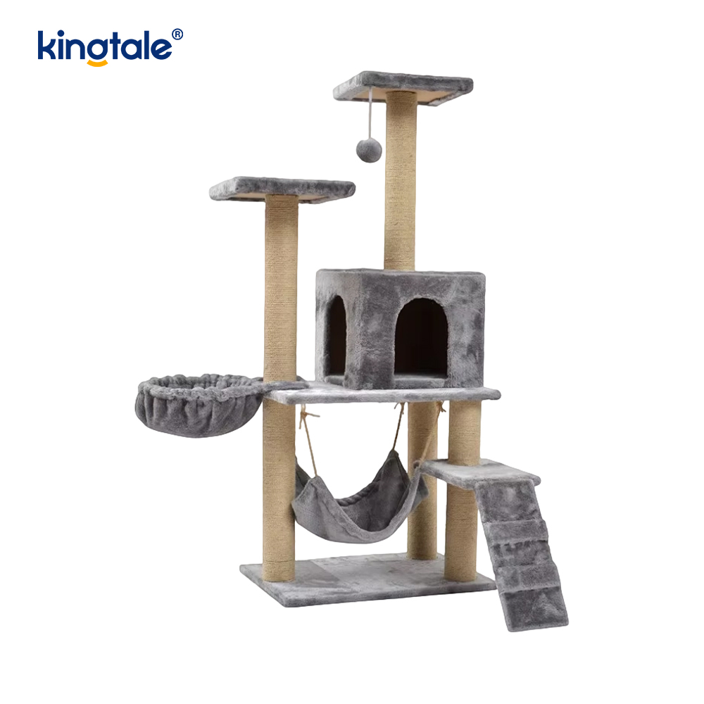Árvore para gatos com rede grande