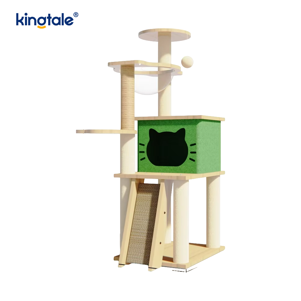 Árvore de gato de feltro MDF