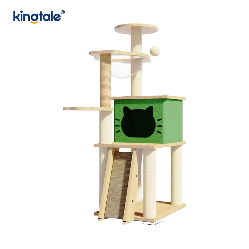 Árvore de gato de feltro MDF