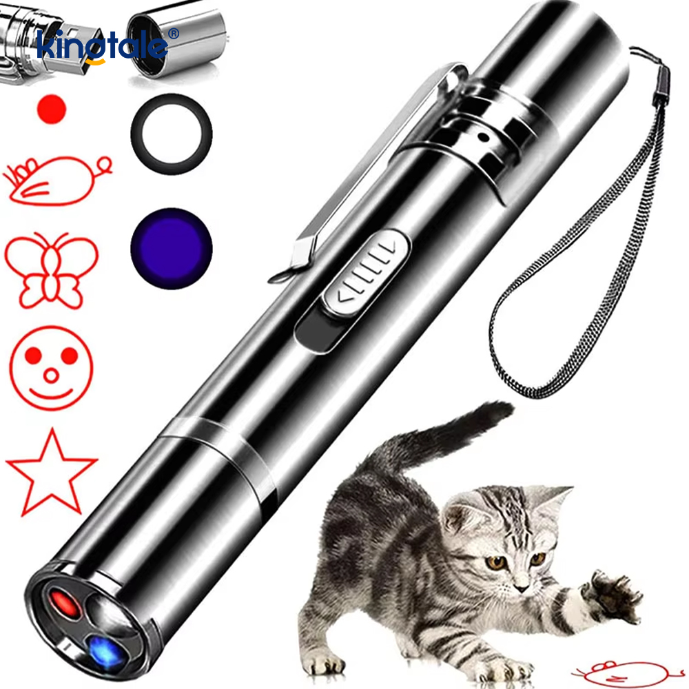 Brinquedo para gato a laser recarregável por USB