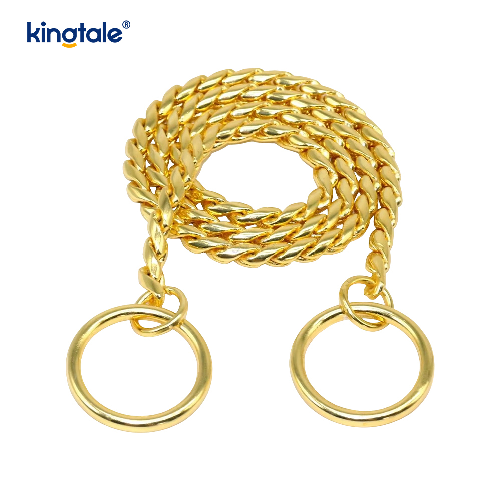 Corrente de cobra de ouro galvanizada