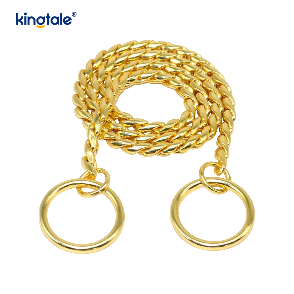 Corrente de cobra de ouro galvanizada