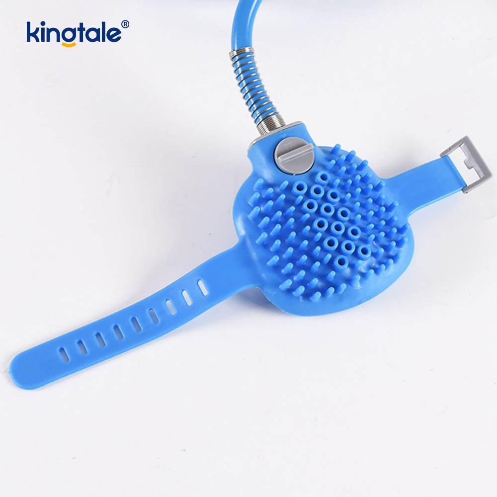 Pulverizador do chuveiro do animal de estimação do acessório do chuveiro do cão para o banho do animal de estimação e a válvula do desviador da lavagem do cão com handheld
