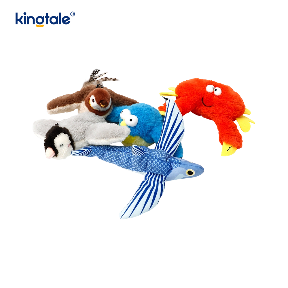 Brinquedo simulado do luxuoso do animal de estimação do pardal para todas as raças gato kicker catnip brinquedos pardal