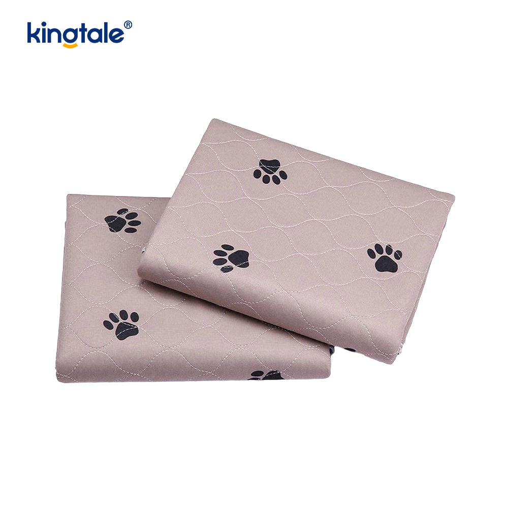 Tapete para troca de animais de estimação, tapete reutilizável para cachorro, almofadas de xixi laváveis ​​e antiderrapantes para cães