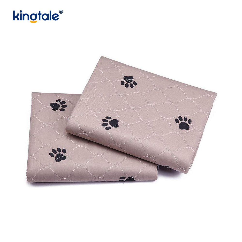 Tapete para troca de animais de estimação, tapete reutilizável para cachorro, almofadas de xixi laváveis ​​e antiderrapantes para cães
