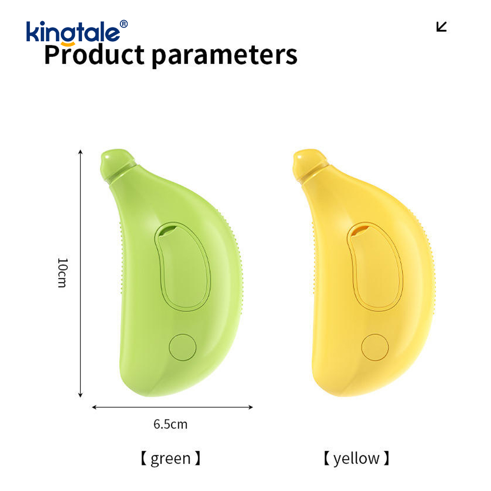 Escova de vapor para gatos 3 em 1, escova para animais de estimação, massagem de silicone, pente removedor de pêlos de cachorro