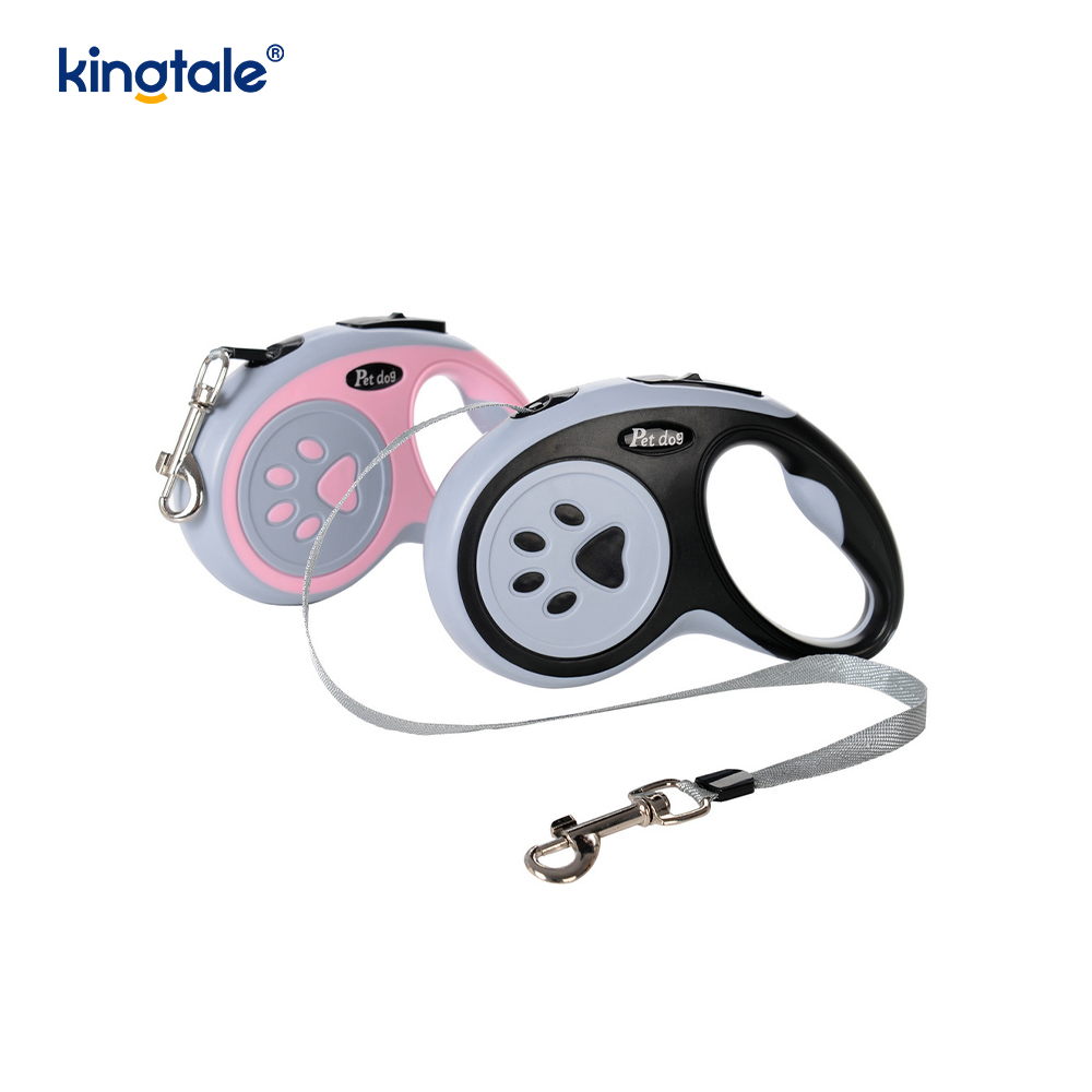 Trela ​​retrátil para cães retrátil para trela de nylonup 360 sem emaranhados