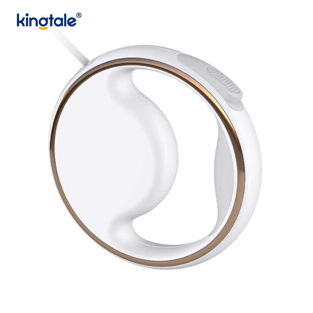 Trela ​​de nylon retrátil automática da coleira de cão da iluminação conduzida moderna simples