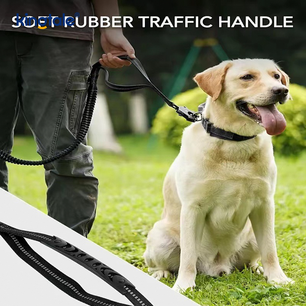 4 em 1 ligação resistente do cão com cinto de segurança do carro e punho acolchoado macio
