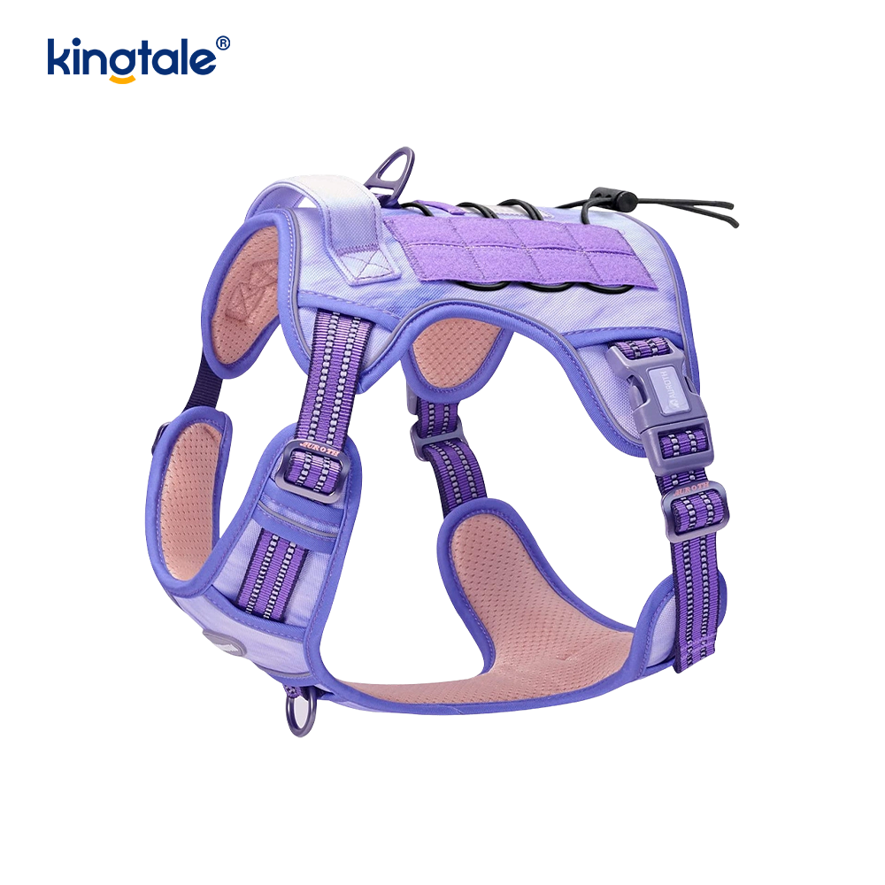 Sólido sem tração Nylon Heavy Duty Dog Belt Vest Training Harnesses Peito