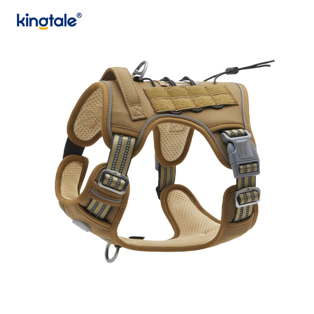Sólido sem tração Nylon Heavy Duty Dog Belt Vest Training Harnesses Peito