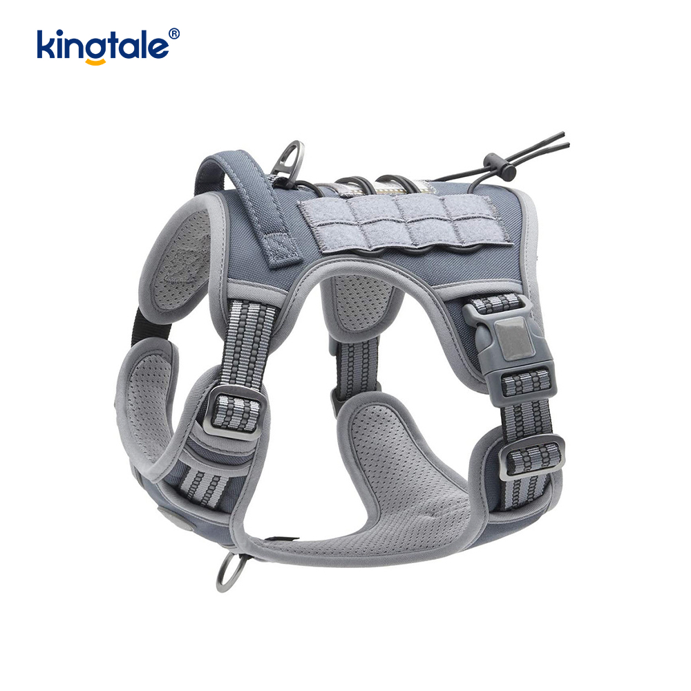 Sólido sem tração Nylon Heavy Duty Dog Belt Vest Training Harnesses Peito