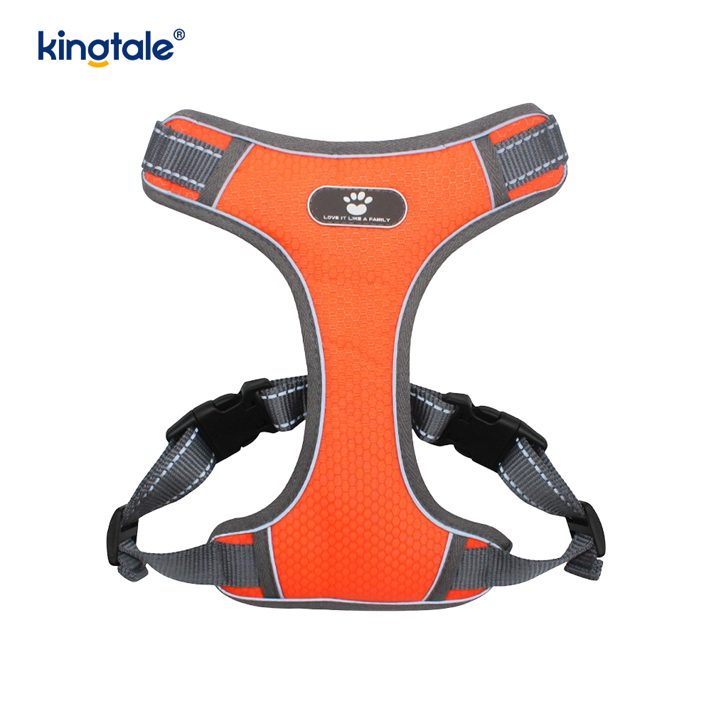 Ajustável Soft Acolchoado No-Pull Pet Harness Reflexivo Dog Oxford Vest