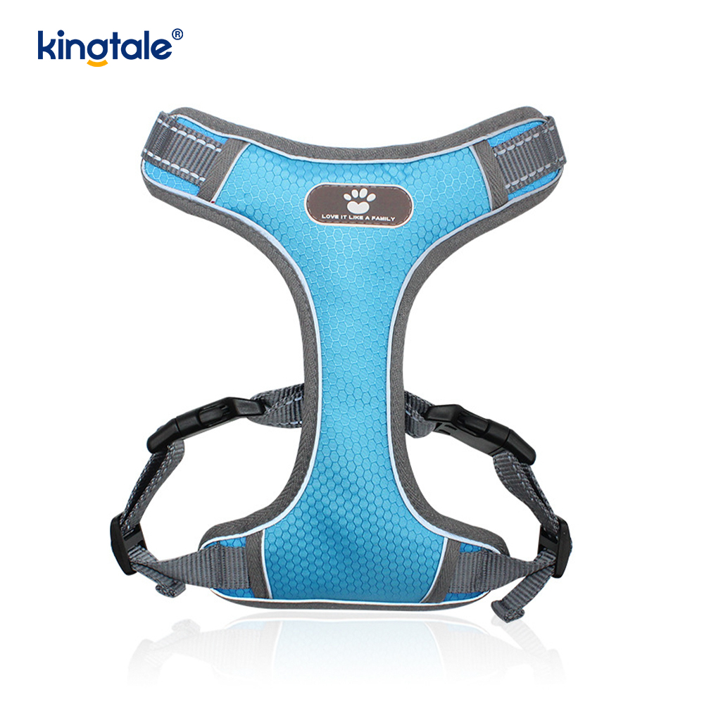 Ajustável Soft Acolchoado No-Pull Pet Harness Reflexivo Dog Oxford Vest