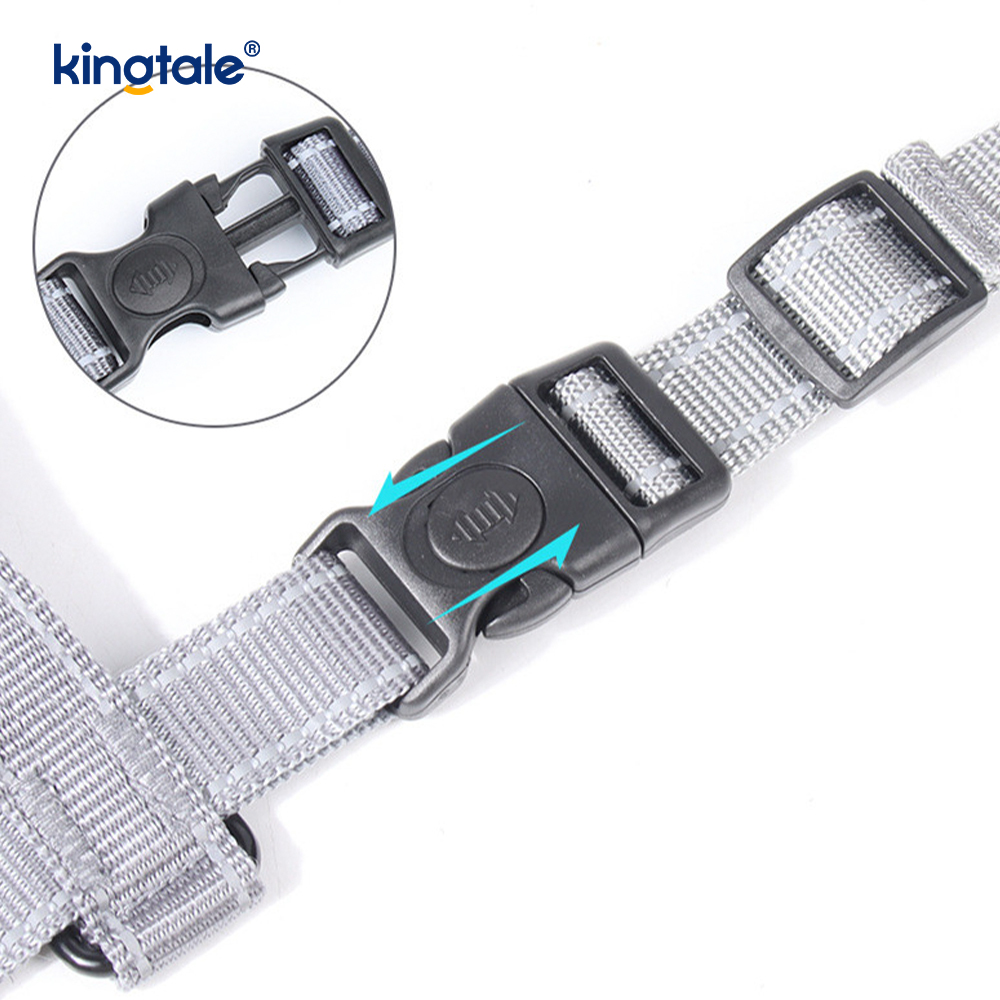 Ajustável Soft Acolchoado No-Pull Pet Harness Reflexivo Dog Oxford Vest
