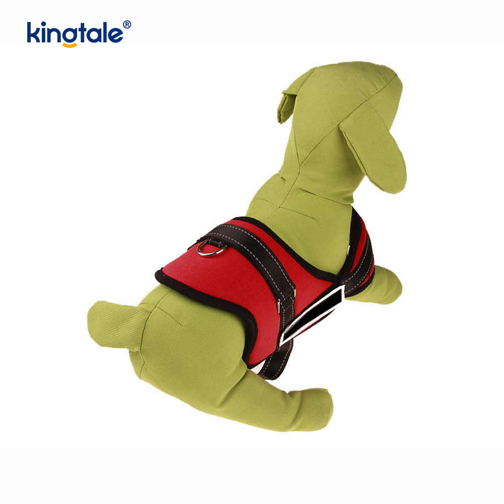 Arnês para cães com serviço de fivela sem puxar para cães médios e grandes