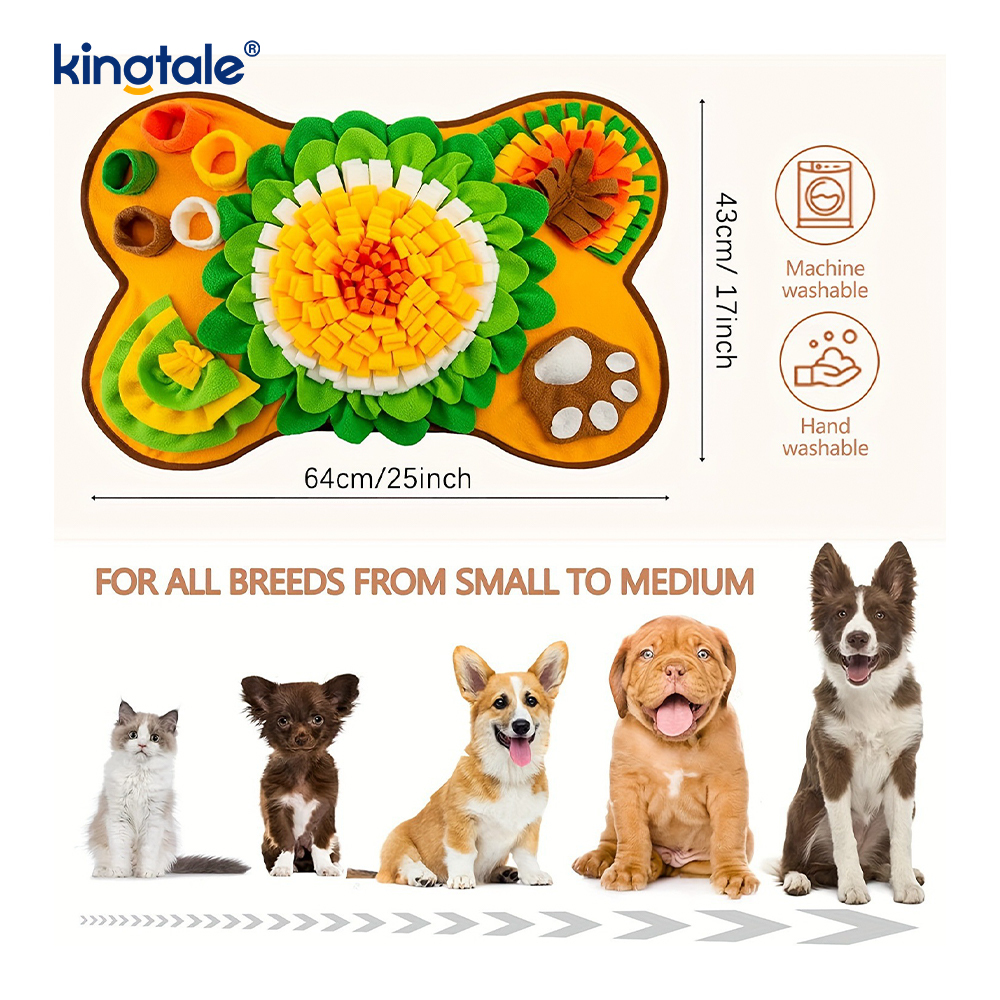 Tapete interativo para animais de estimação para cães