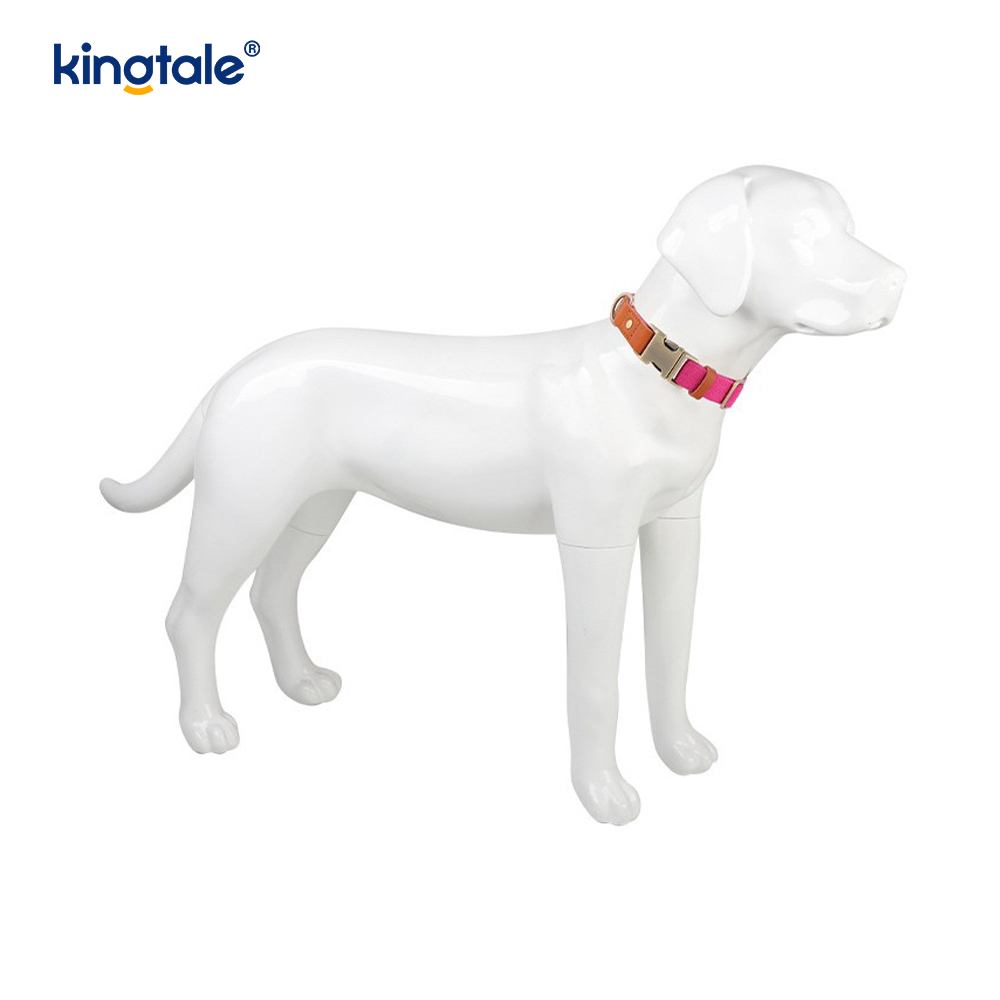 Coleira para cães de cânhamo natural, durável e divertida, não restritiva