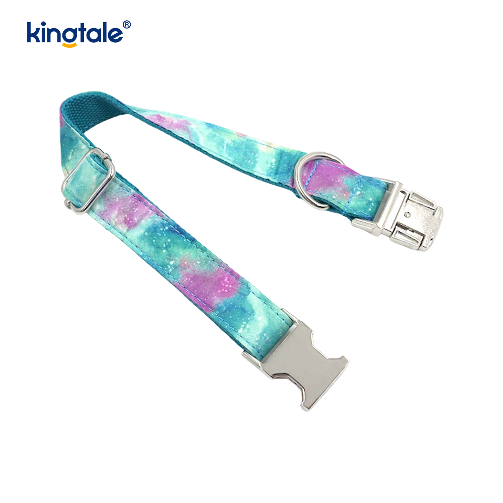 Dreamy Starry Sky Coleira para animais de estimação estilo Amazon Coleira para cães