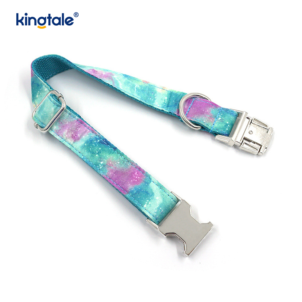 Dreamy Starry Sky Coleira para animais de estimação estilo Amazon Coleira para cães