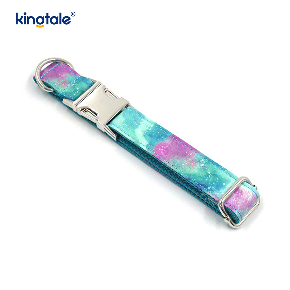 Dreamy Starry Sky Coleira para animais de estimação estilo Amazon Coleira para cães