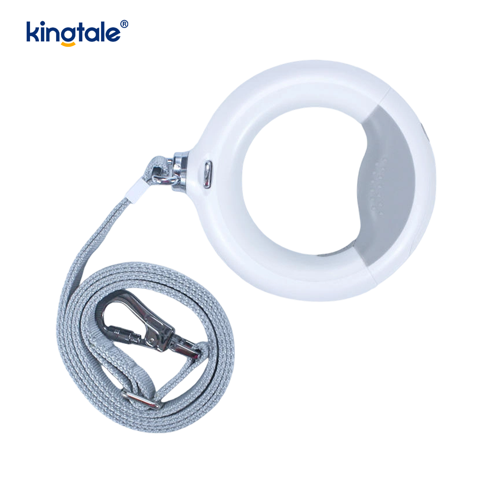 Trela ​​retrátil com trela de caminhada de cachorro LED Corda de tração de nylon