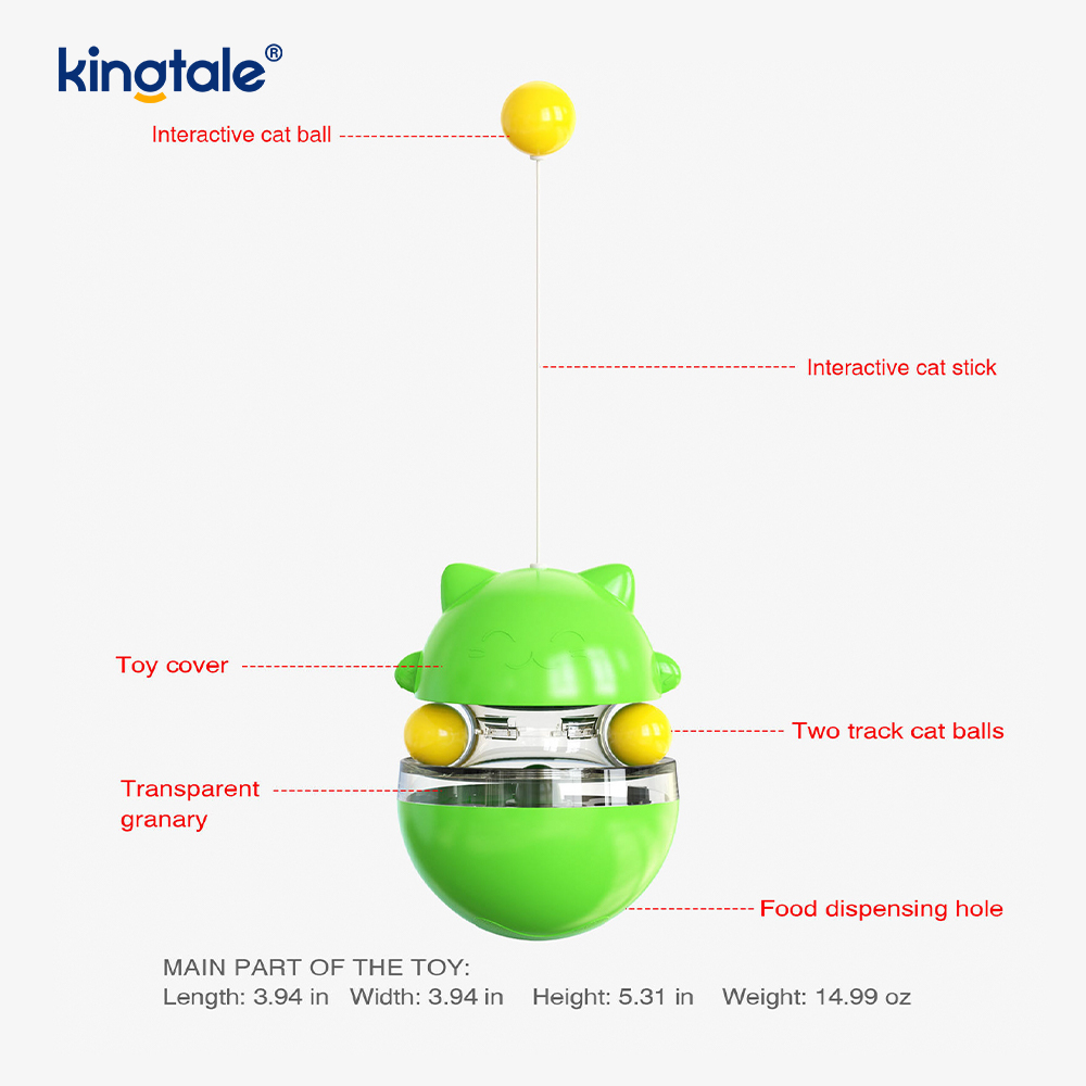 Brinquedo interativo para gatos, o copo provoca o gato e perde a bola Novo brinquedo para gatos