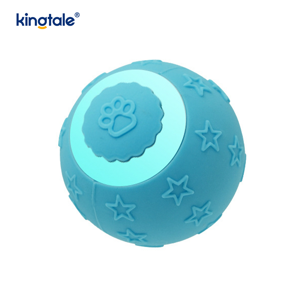 Brinquedo automático inteligente de bolas de perseguição de gato leve para bola de teste de rolamento interno