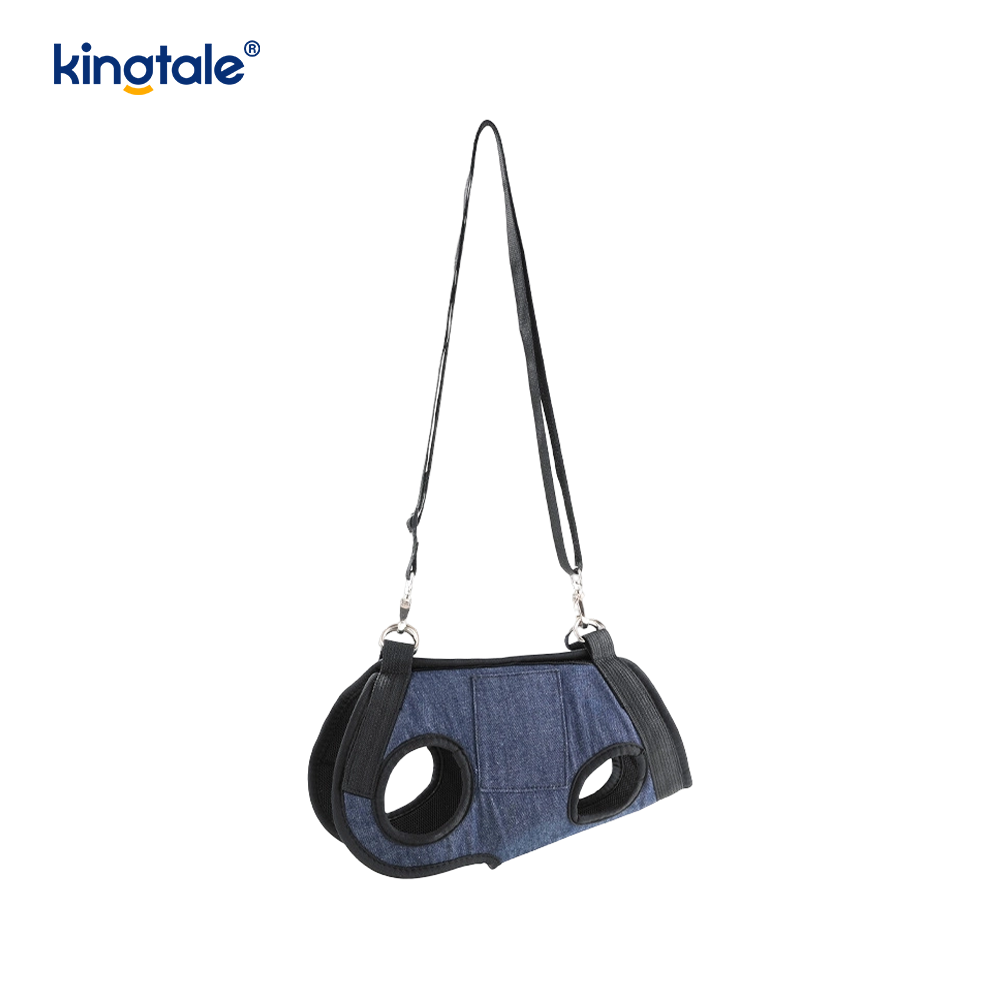 Arnês de peito para mochila de ombro/bolsa para gato e cachorro