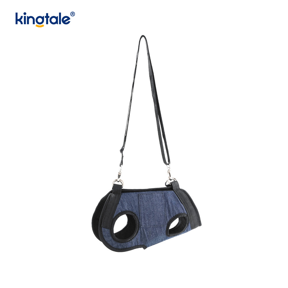 Arnês de peito para mochila de ombro/bolsa para gato e cachorro